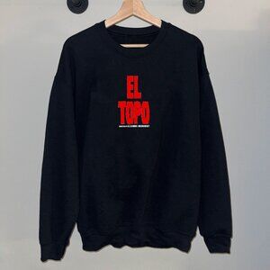 Black Red El Topo Holy Mountain Classic Cinema Movie Crewneck Sweatshirt